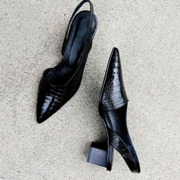 Women's Orthopedic Leather Heels