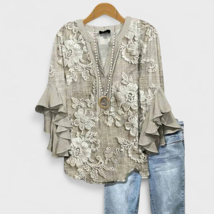 Women's Printed Viscose Blouse