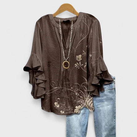 Women's Printed Viscose Blouse
