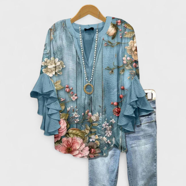 Women's Printed Viscose Blouse