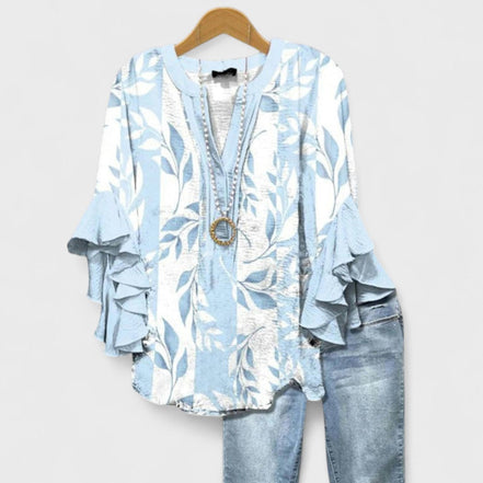 Women's Printed Viscose Blouse
