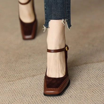 Women's Leather Pump Shoes
