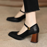 Women's Leather Pump Shoes