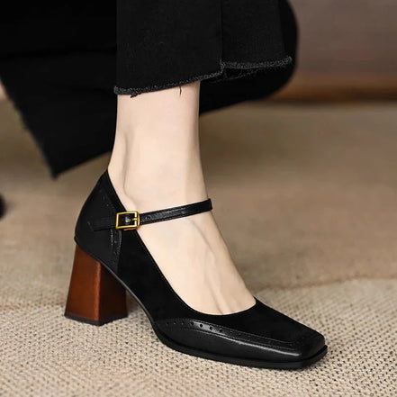 Women's Leather Pump Shoes