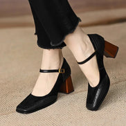 Women's Leather Pump Shoes