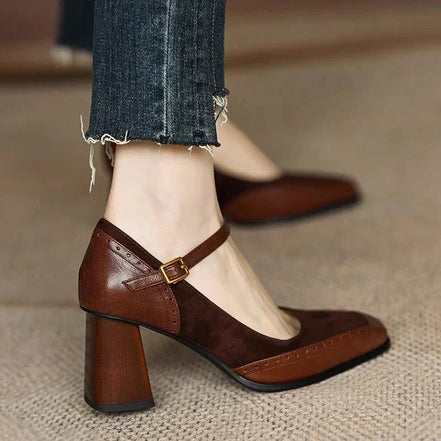 Women's Leather Pump Shoes
