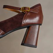 Women's Leather Pump Shoes