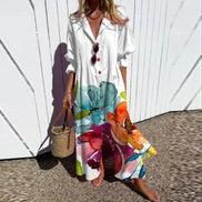 Women's Boho Cotton Dress