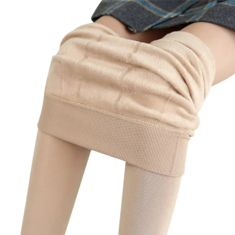 Women's Solid Velvet Leggings