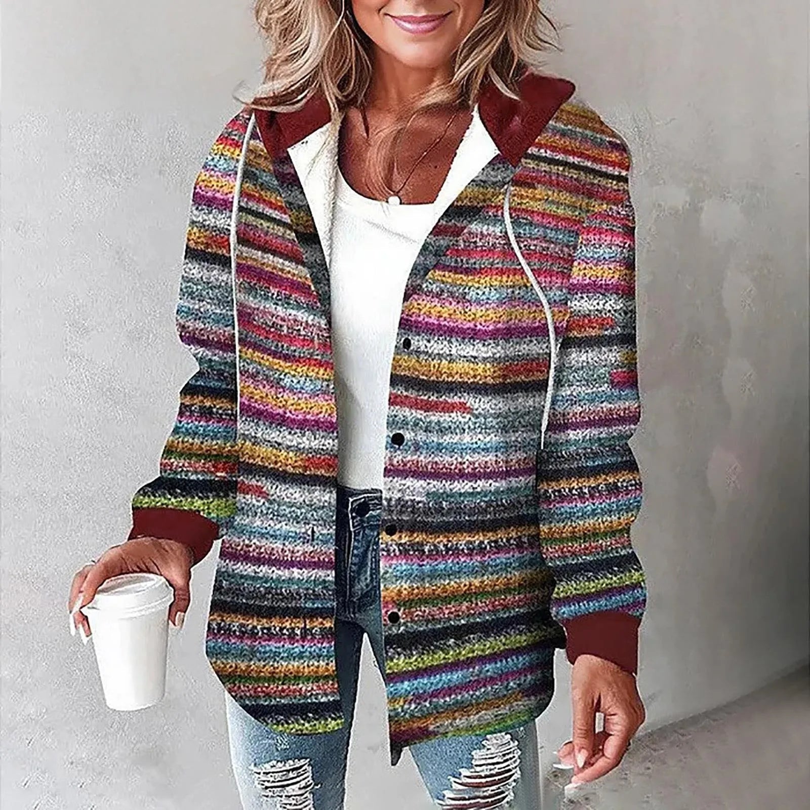 Women's Solid Soft Jacket
