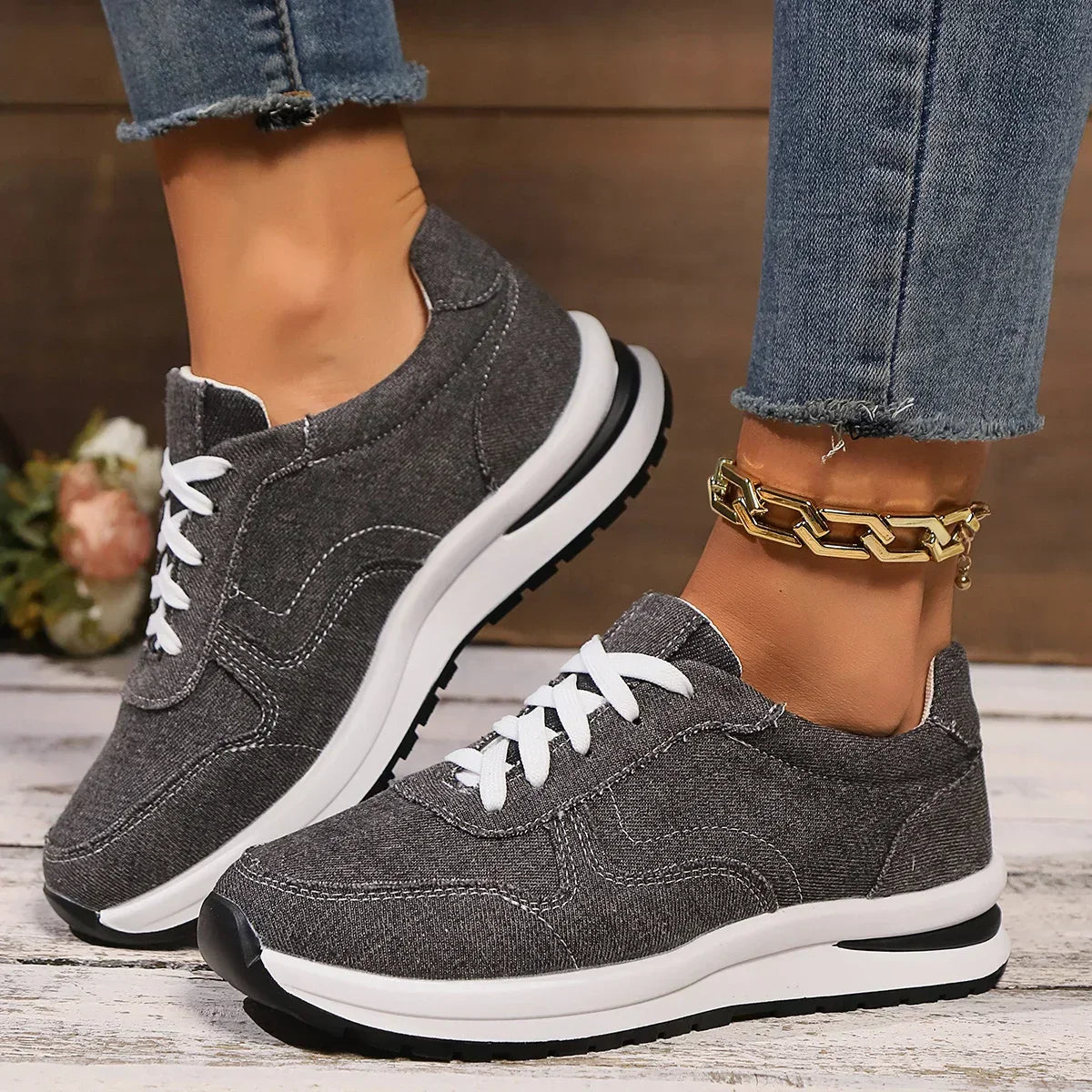 Women's Casual Leather Orthopaedic Shoes