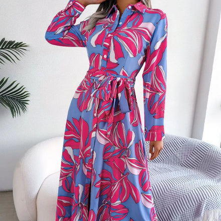 Women's Floral Cotton Dress