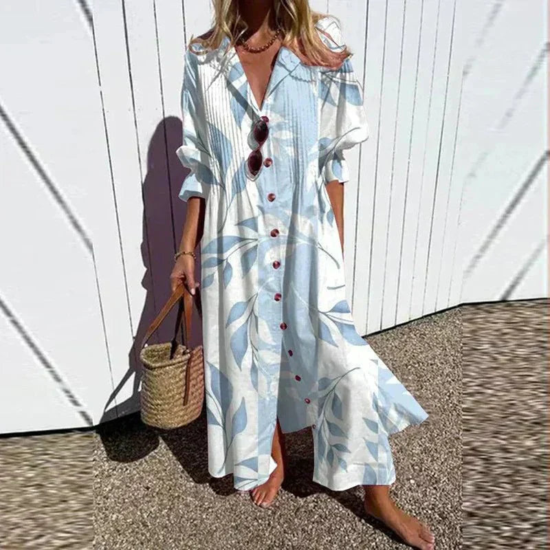 Women's Boho Cotton Dress