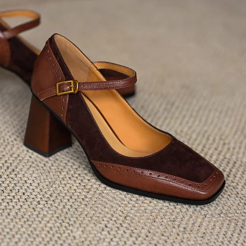 Women's Leather Pump Shoes