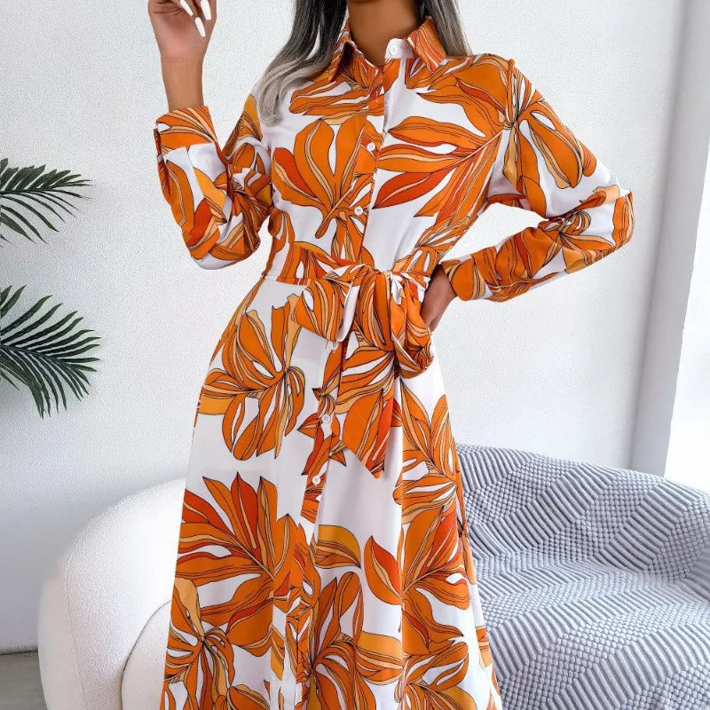 Women's Floral Cotton Dress