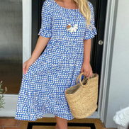 Women's Sable Jersey Midi Dress