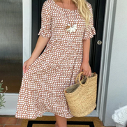 Women's Sable Jersey Midi Dress