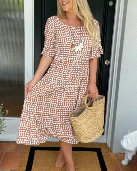 Women's Sable Jersey Midi Dress