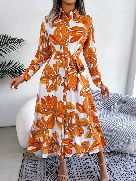 Women's Floral Cotton Dress