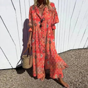 Women's Boho Cotton Dress