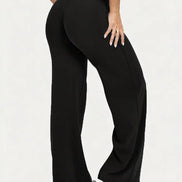 Women's Nude Soft Slim-Fit Yoga Pants for Gym & Running – Plus Size.