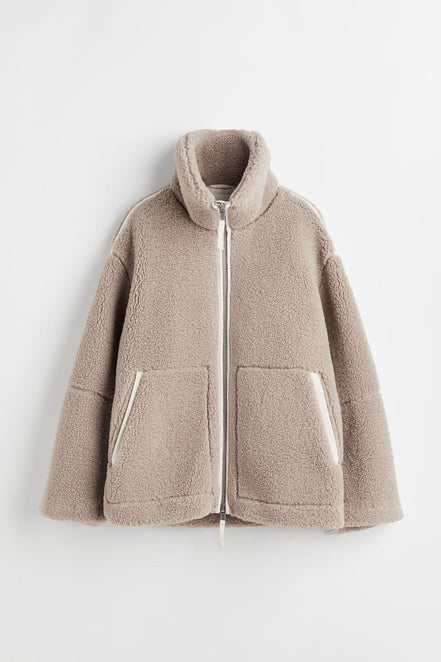Women's Solid Fleece Jacket