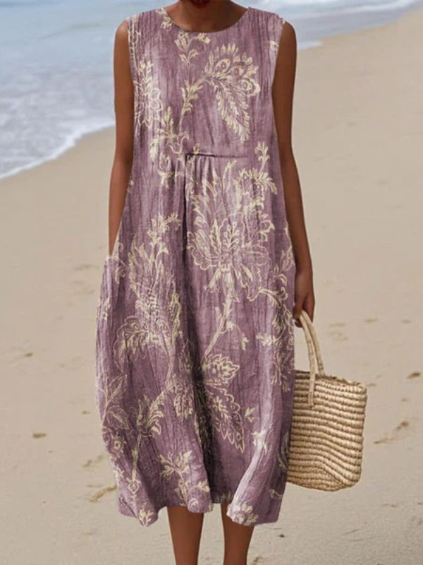 Women's Floral Midi Dress