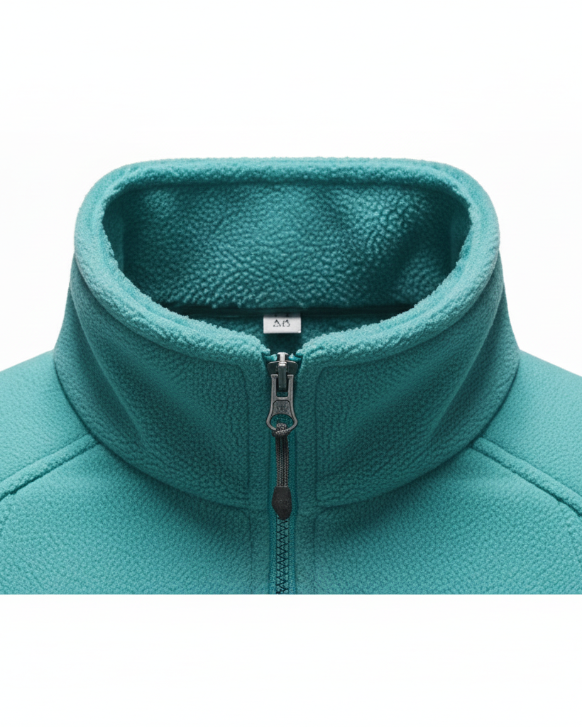 Women's Fleece Zip Up Turtleneck Sweatshirt