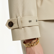 Women's Double Breasted Trench Coat
