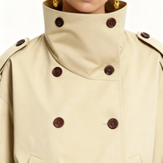 Women's Double Breasted Trench Coat
