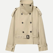 Women's Double Breasted Trench Coat