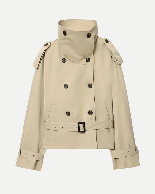 Women's Double Breasted Trench Coat