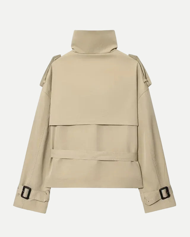 Women's Double Breasted Trench Coat