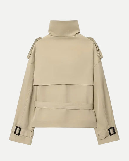 Women's Double Breasted Trench Coat
