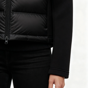 Women's Hooded Zip Up Turtleneck Jacket