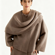 Women's Single Breasted Woven Coat