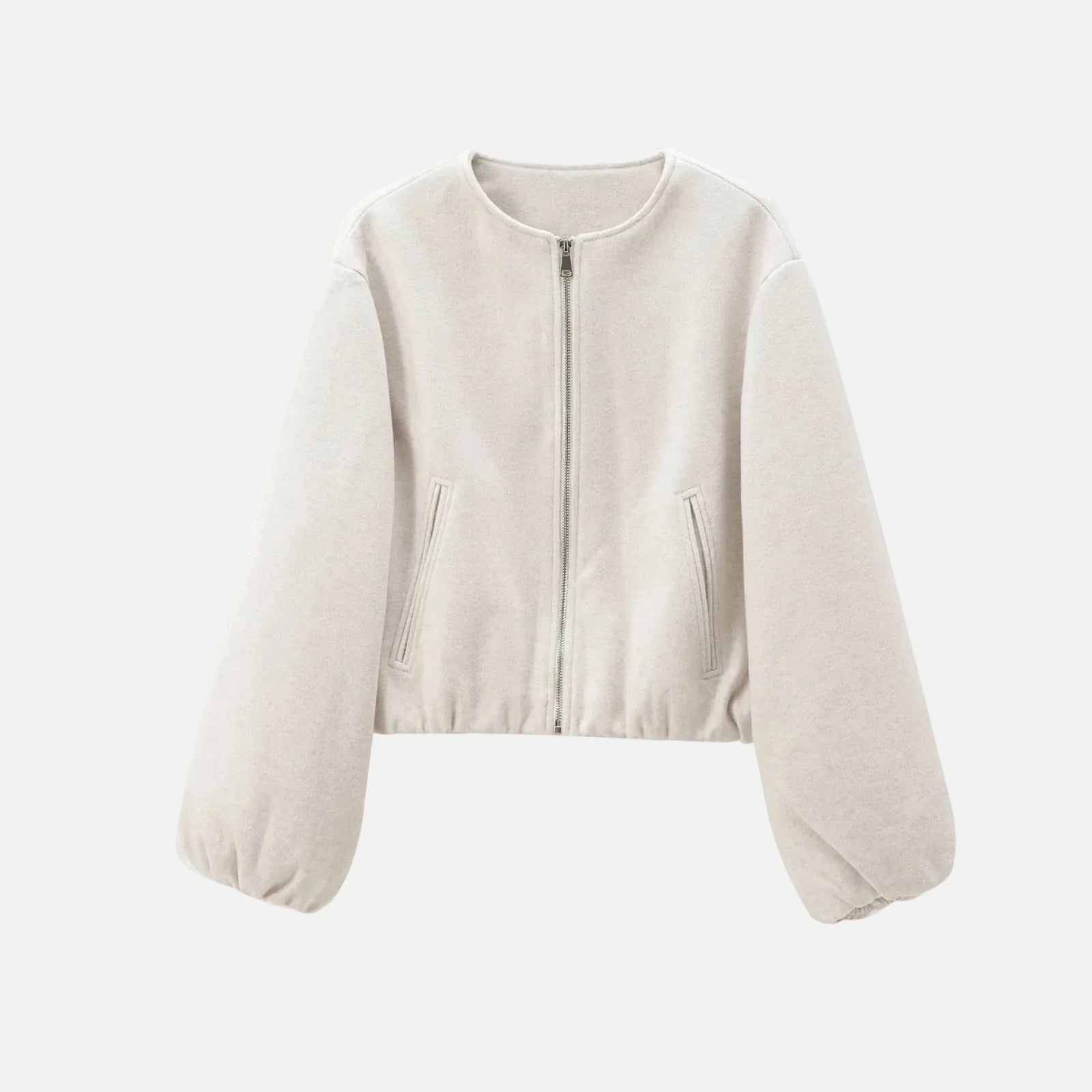 Women's Sporty Zip Jacket Polyester