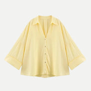 Women's Striped Loose Fit Casual Shirt