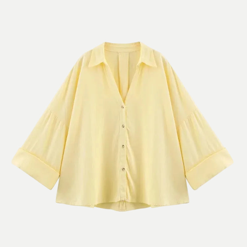 Women's Striped Loose Fit Casual Shirt