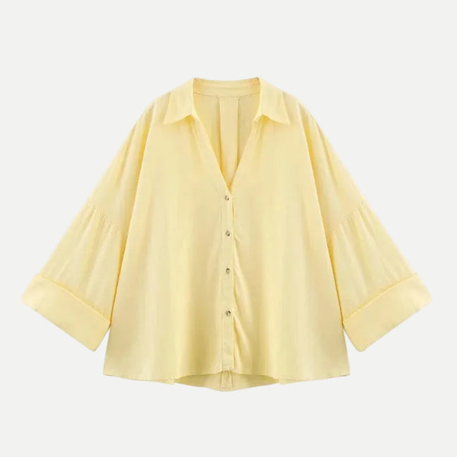 Women's Striped Loose Fit Casual Shirt