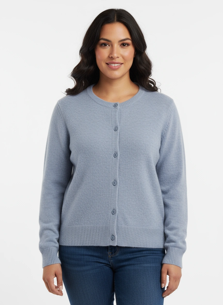 Women's Wool Knit Cardigan Sweater
