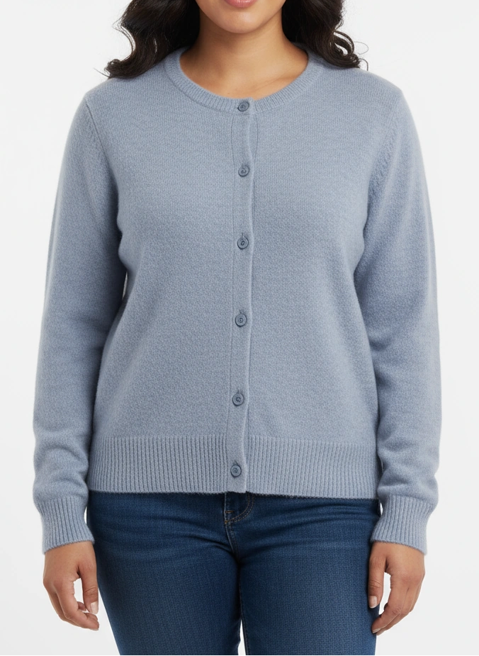 Women's Wool Knit Cardigan Sweater