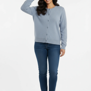 Women's Wool Knit Cardigan Sweater