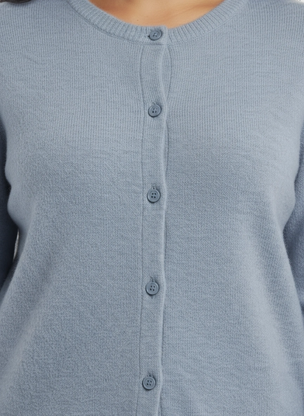Women's Wool Knit Cardigan Sweater