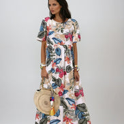 Women's Floral Cotton Dress
