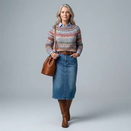 Women's Nordic Knit Jumper