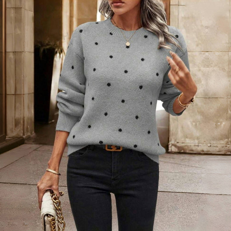 Women's Solid Knitted Jumper