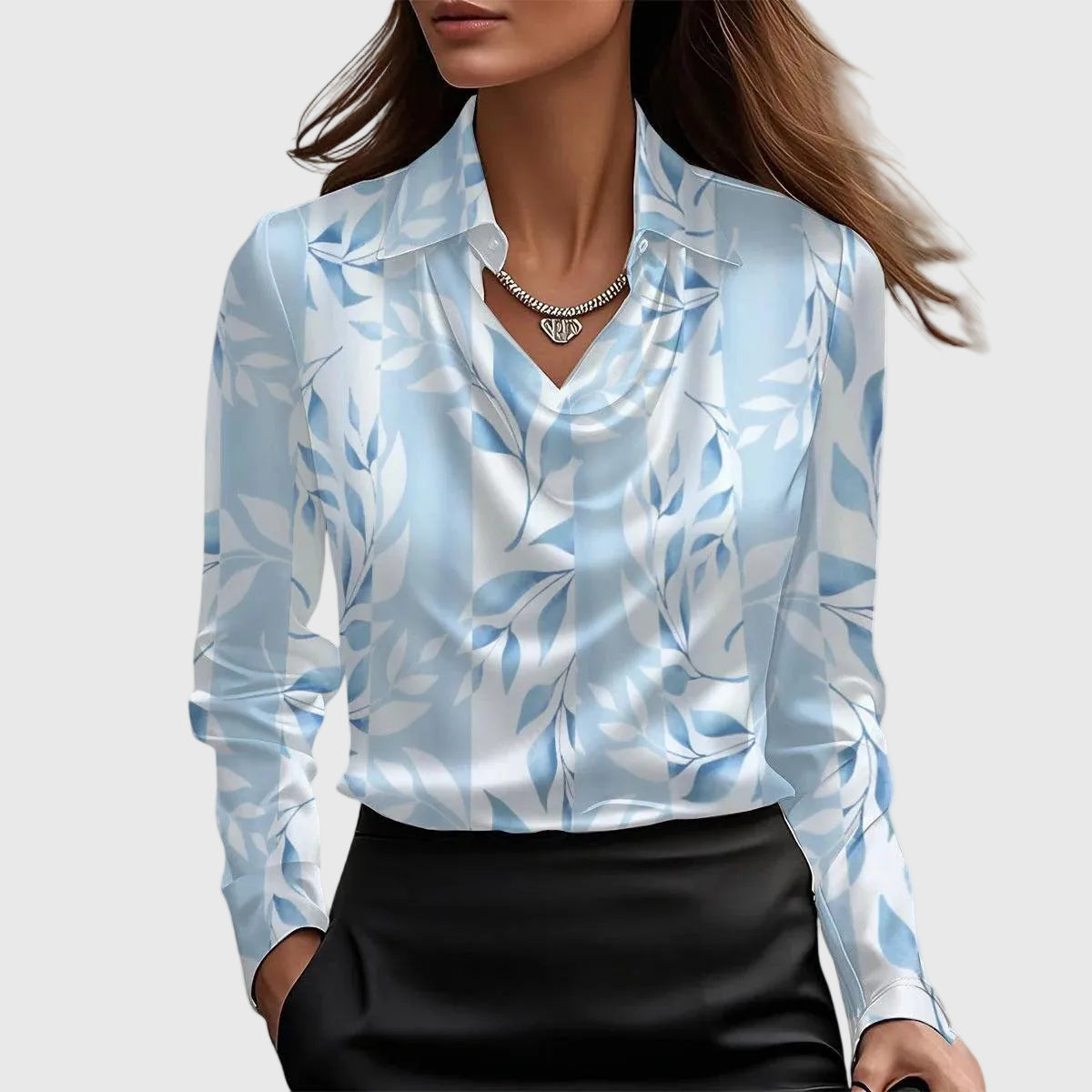 Women's Solid Cotton Shirt