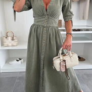 Women's Blue Denim Dress