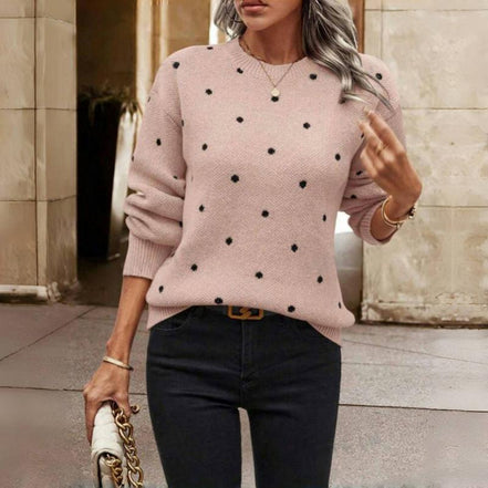 Women's Solid Knitted Jumper